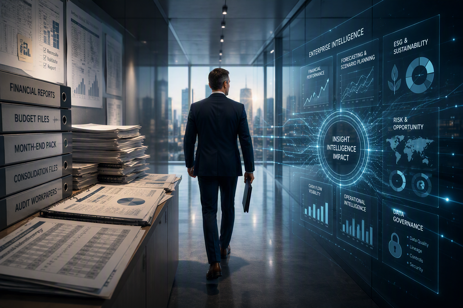 The Future CFO: From Financial Reporting to Enterprise Intelligence